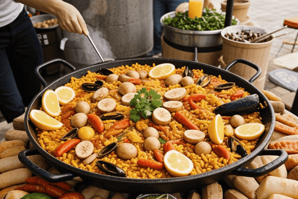 la paella de traiteur paella 84 à montélimar