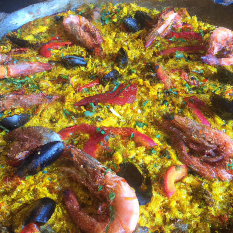 la paella faite à valence